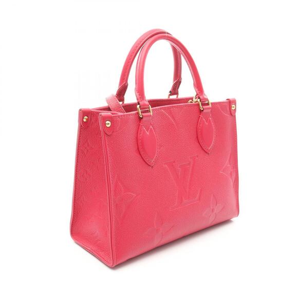 Louis Vuitton On the Go Empreinte Freesia Tote Bag Leather Pink
